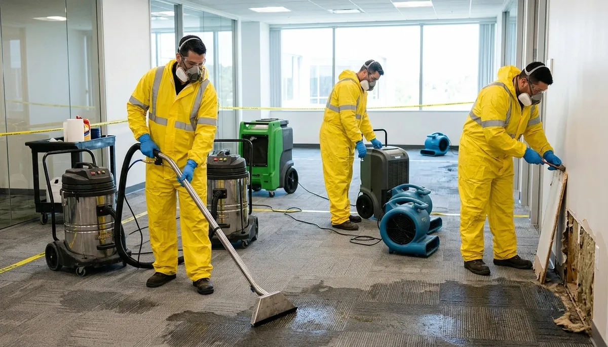 Commercial water damage restoration in Washington, DC for 24/7 flood and moisture cleanup