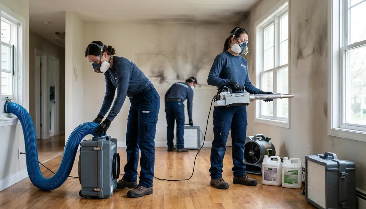Odor removal service in Washington, DC for moisture and water damage in homes