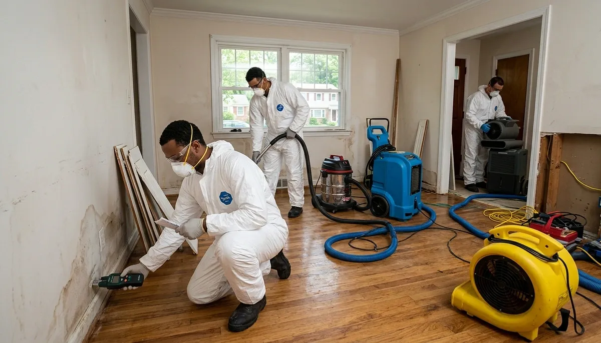 Water damage restoration team serving homes and businesses in Washington, DC